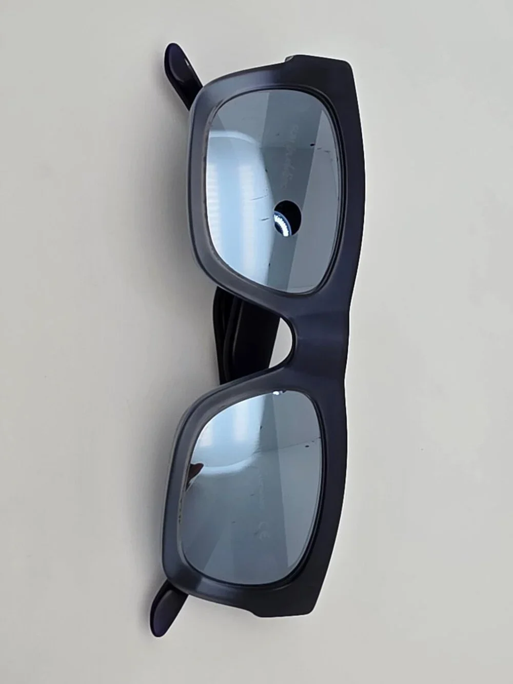 Sun Buddies Type 3 Opening Ceremony Matte Blue Fade Frame Blue Mirror Sunglasses